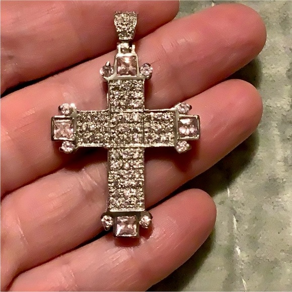 Jewelry - Large Statement Cross Sterling Silver